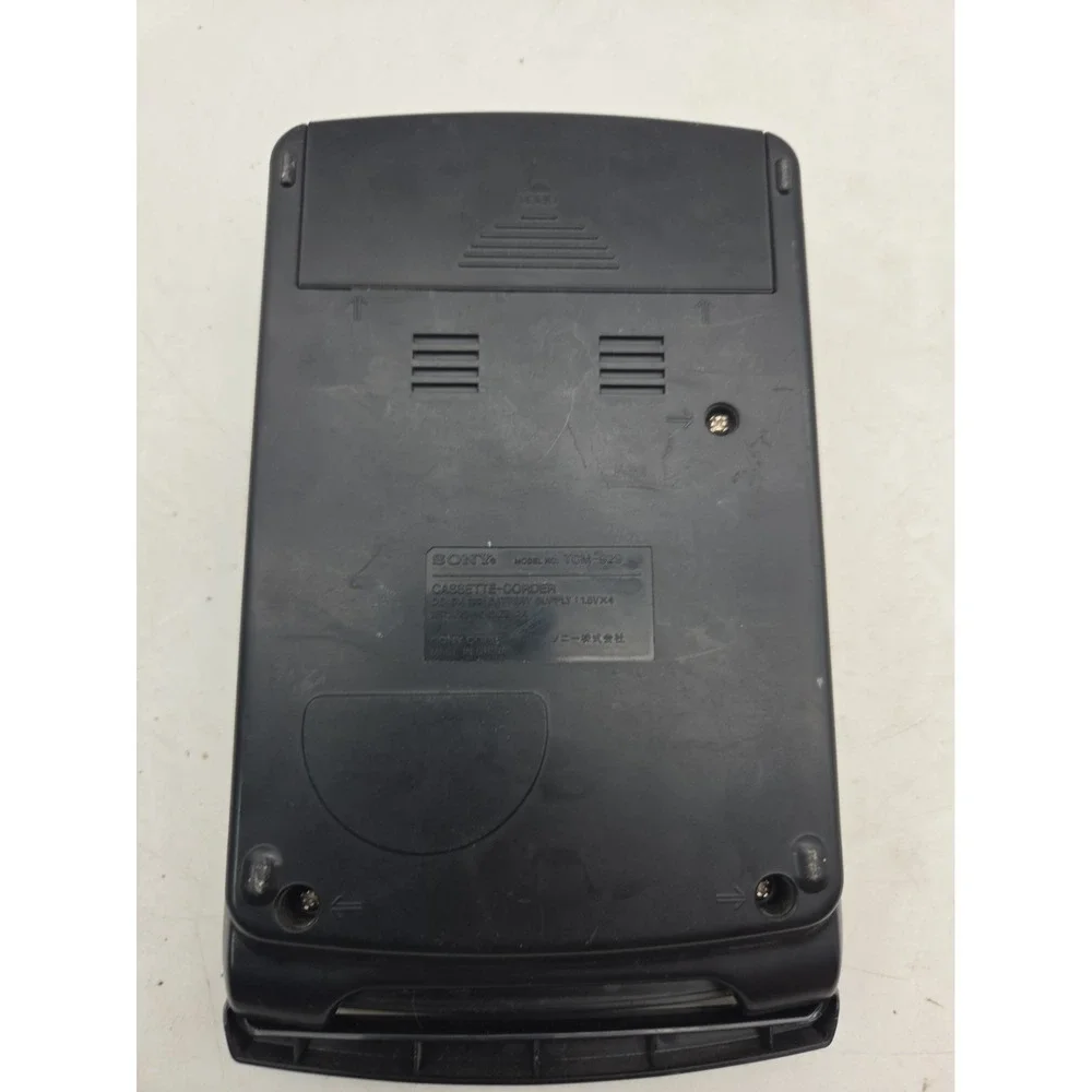 Sony TCM-929 Cassette Portable Cassette Tape Recorder Player No Power Cord
